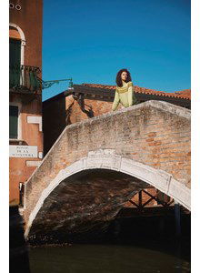 Damestrui Simple Delight met ronde dubbele halsboord