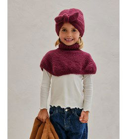 Schoudermanteltje gemaakt van Phildar Phil Romance