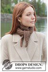 Breipatroon Sjaaltje Walnut Whirl Shawl van andere kant