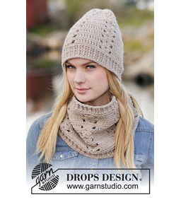 Muts en halswarmer gemaakt van Drops Nepal