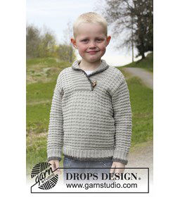 Trui gemaakt van knopen