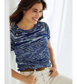 Damesshirt met raglanmouwen