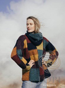 Geblokte damestrui Brautir kleurrijk