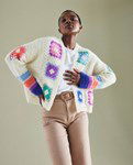 Haakpatroon Damesvest met granny squares
