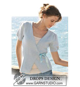 Vest gemaakt van Drops Merino extra fine