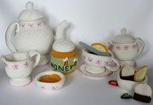 Haakpatroon High Tea set