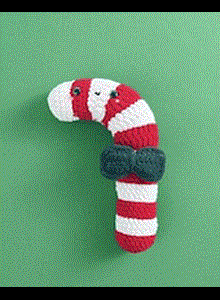 Chenillove Candy Cane met gezichtje