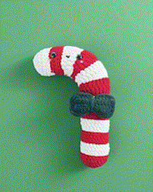 Chenillove Candy Cane met gezichtje