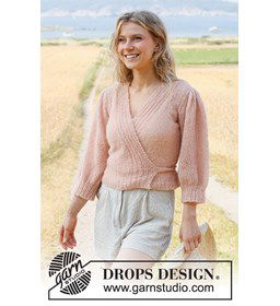 Wikkelvest gemaakt van Drops Brushed Alpaca Silk