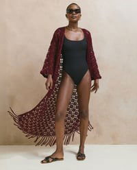 Haakpatroon Enkel lang vest