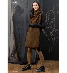 Sjaal gemaakt van Lang Yarns Passione 976 (op=op)