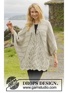 Gebreid vest in ribbelsteek