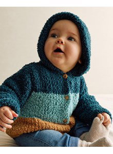 babyjasje met capuchon