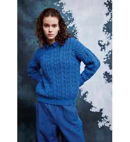 Damestrui met verticale banen