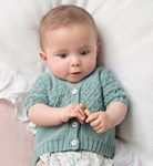 Breipatroon Babyvestje met V-Hals en knoopsluiting