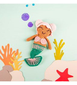 Mermaide gemaakt van Rico Ricorumi Lame