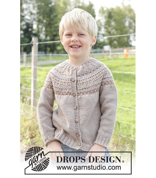 Breipatroon Walnuts en Smiles Cardigan