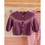 Breipatroon Babyvestje met ronde pas