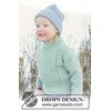 kindertrui met kabels Chilly Charm Sweater gemaakt van Drops Karisma