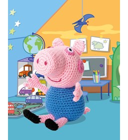George van Peppa Big gemaakt van Scheepjes Catona 25 en 10 gram
