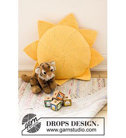 Kussen gemaakt van Drops Paris