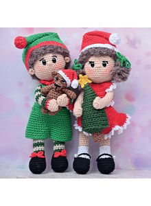 Poppen kerstkinderen