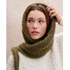 Capuchonsjaal gemaakt van Phildar Phil Tweed Mohair