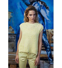 Dames shirt gemaakt van Lang Yarns Sakura (op=op)