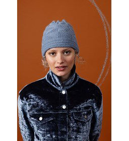 Damesmuts Lauriane gemaakt van Lang Yarns Baby alpaca