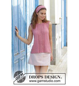 Hemdje gemaakt van Drops Belle