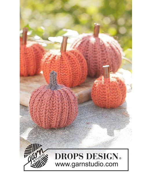 Breipatroon Decoratieve pompoenen