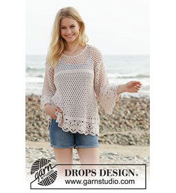 Trui gemaakt van Drops Cotton Merino