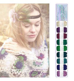 Omslagdoek gemaakt van Scheepjes Linen soft