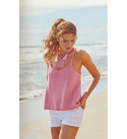 Top Rosaria gemaakt van DMC Natura medium