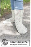 Breipatroon sokken Sprinkle Joy Socks van andere kant