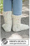 Breipatroon sokken Sprinkle Joy Socks van andere kant
