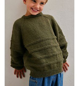 Jongenstrui met ronde pas gemaakt van Phildar Phil Sport