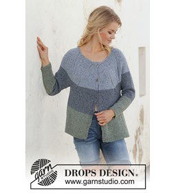 Dames vest gemaakt van knopen