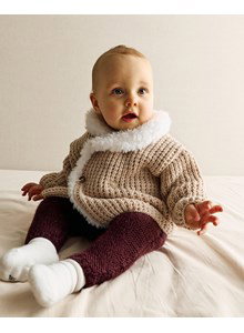 babyjasje met bontrand