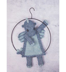 Draak gemaakt van Scheepjes Stone Washed