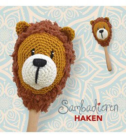 sambabal Leeuw gemaakt van Basis en versteviging