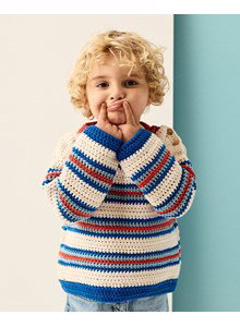 gestreepte trui in marinestijl