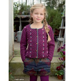 Vest gemaakt van Lang Yarns Donegal