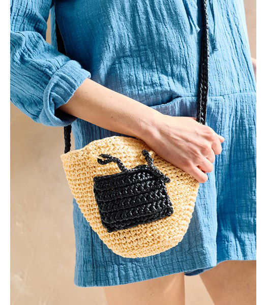 Haakpatroon kleine tas met zakje