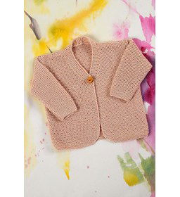 Baby vestje gemaakt van Lang Yarns Baby Cotton