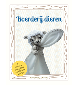 Jaap het schaap gemaakt van DMC borduurgaren 18