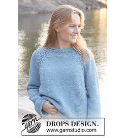 Tide Turn Trui gemaakt van Drops Paris