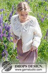 Breipatroon Damesvest Leaf Ring Cardigan