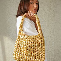 Tas Metallic in kettingsteek