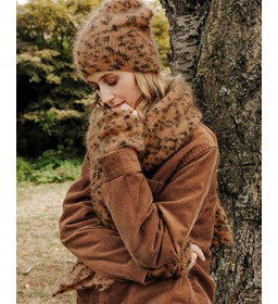 Muts Janice met luipaardpatroon